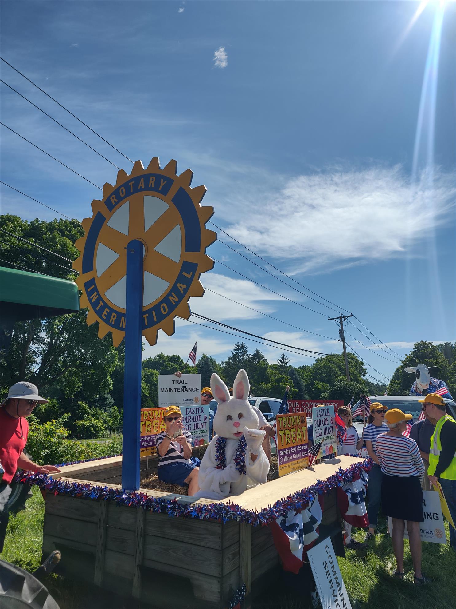 2024 July 4 Parade Rotary Club of WillistonRichmond