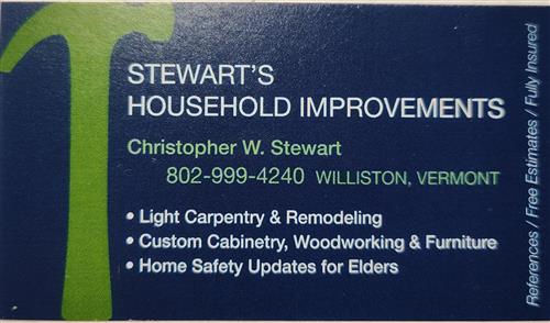 Stewart's Household Improvements