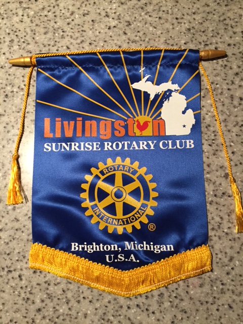 Flags, Visiting Rotarian Flag Exchange