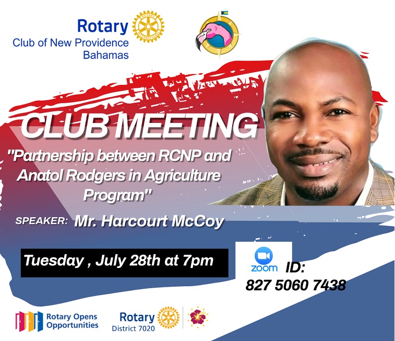 Rotary Club Meeting - July 28, 2020 | Rotary Club of New Providence