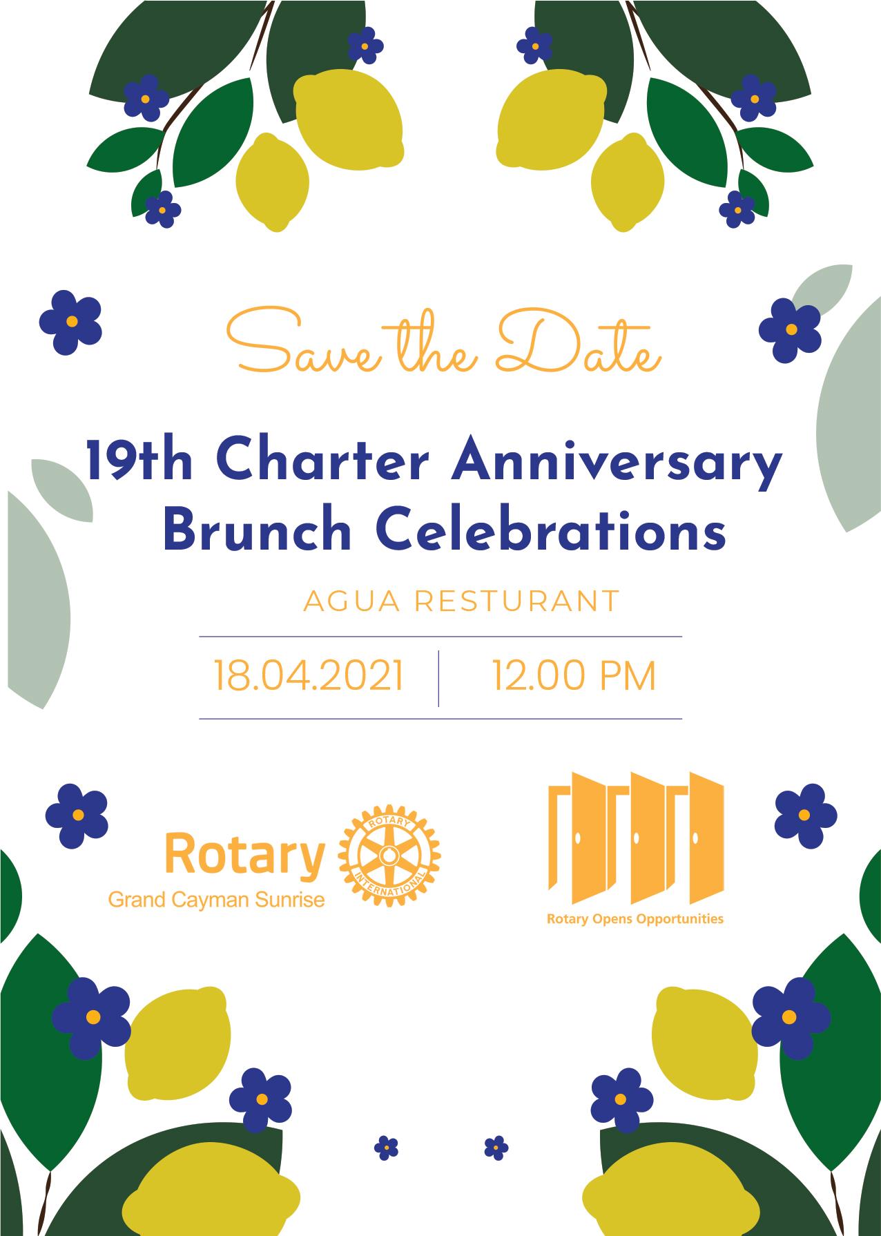 Flyer for Brunch