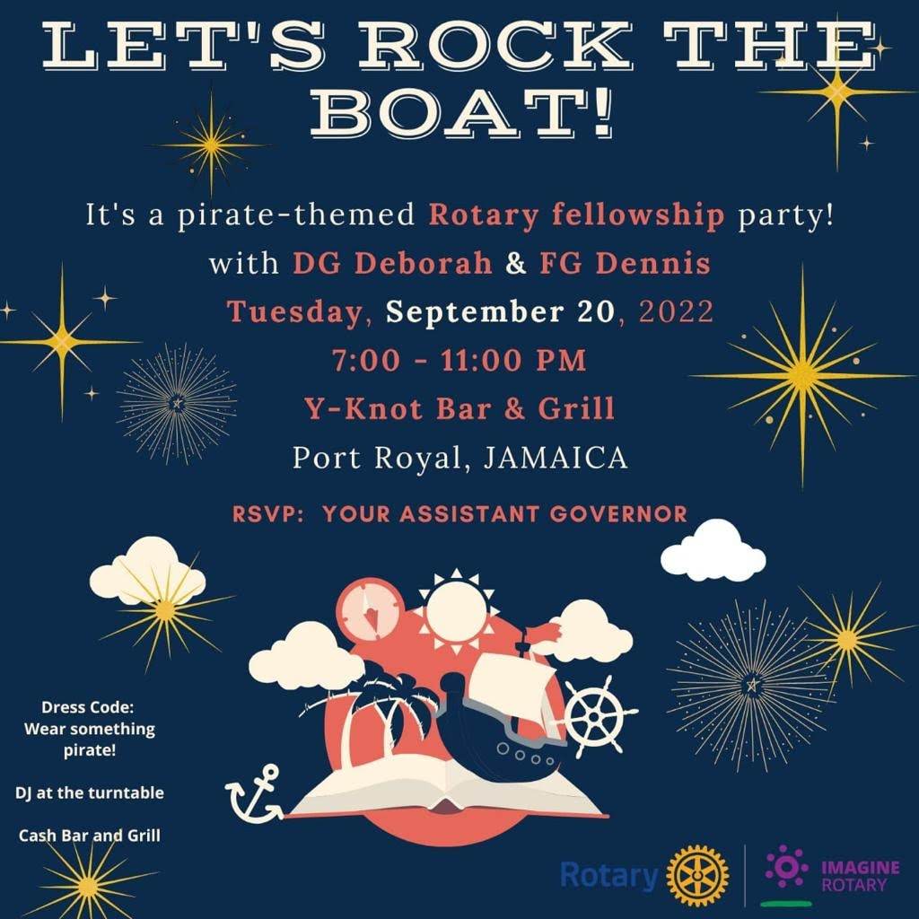 Let's Rock the Boat | Rotary Club of St. Andrew North