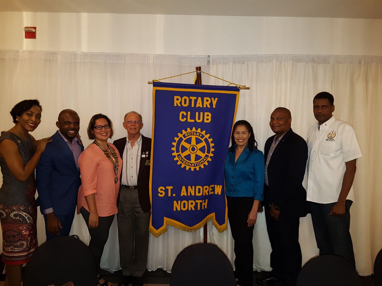 Welcome Rotarians Lemar Michele and Eldin Rotary Club of St