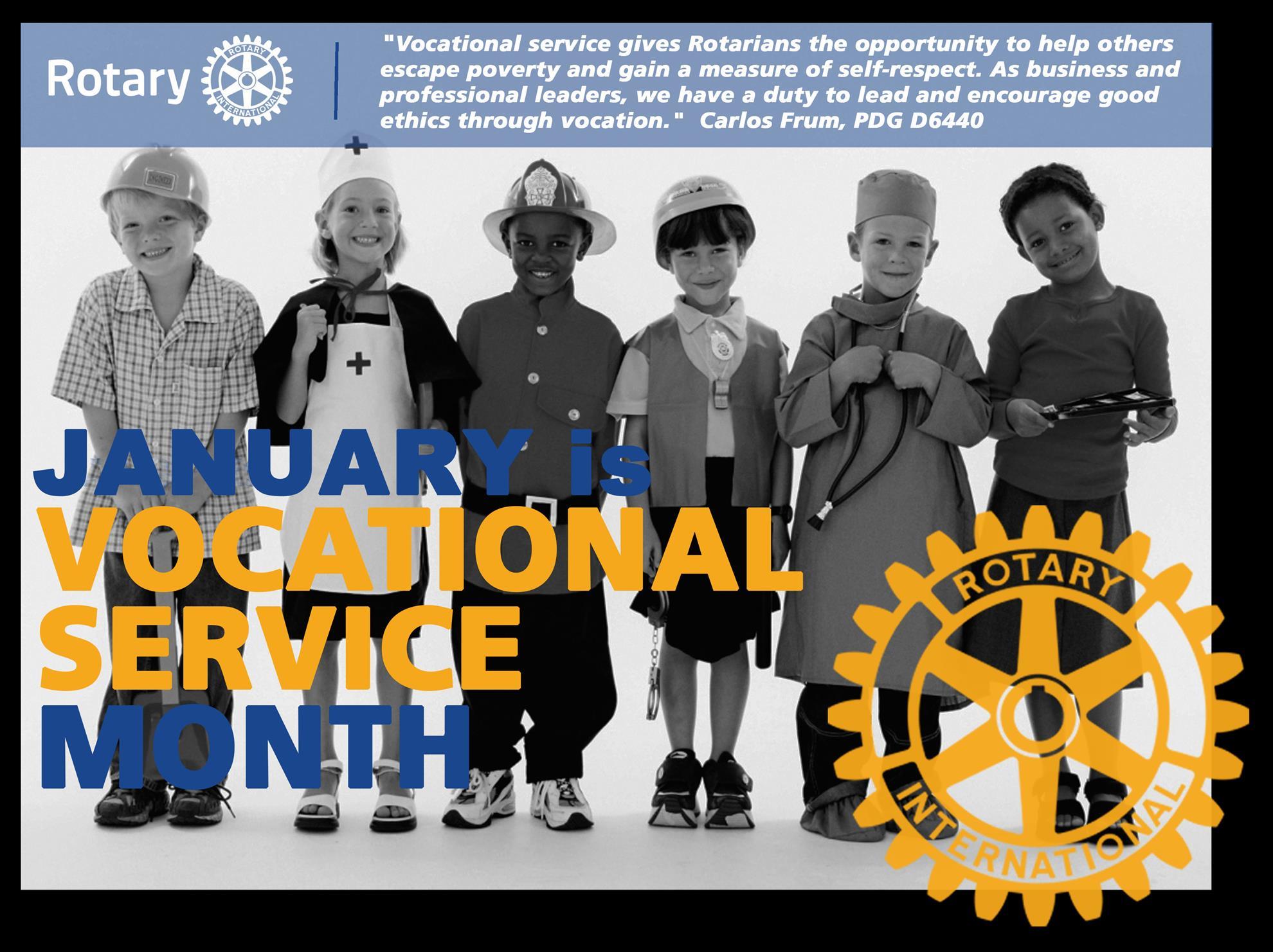 Image result for vocational service in rotary