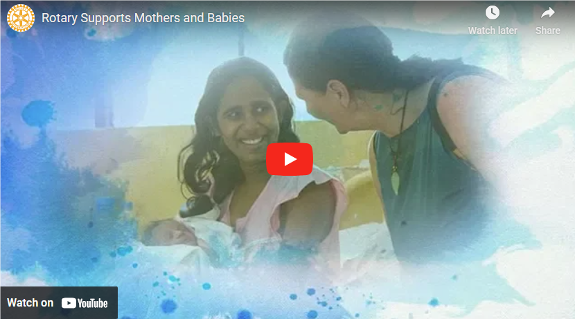 Rotary Supports Mothers and Babies
