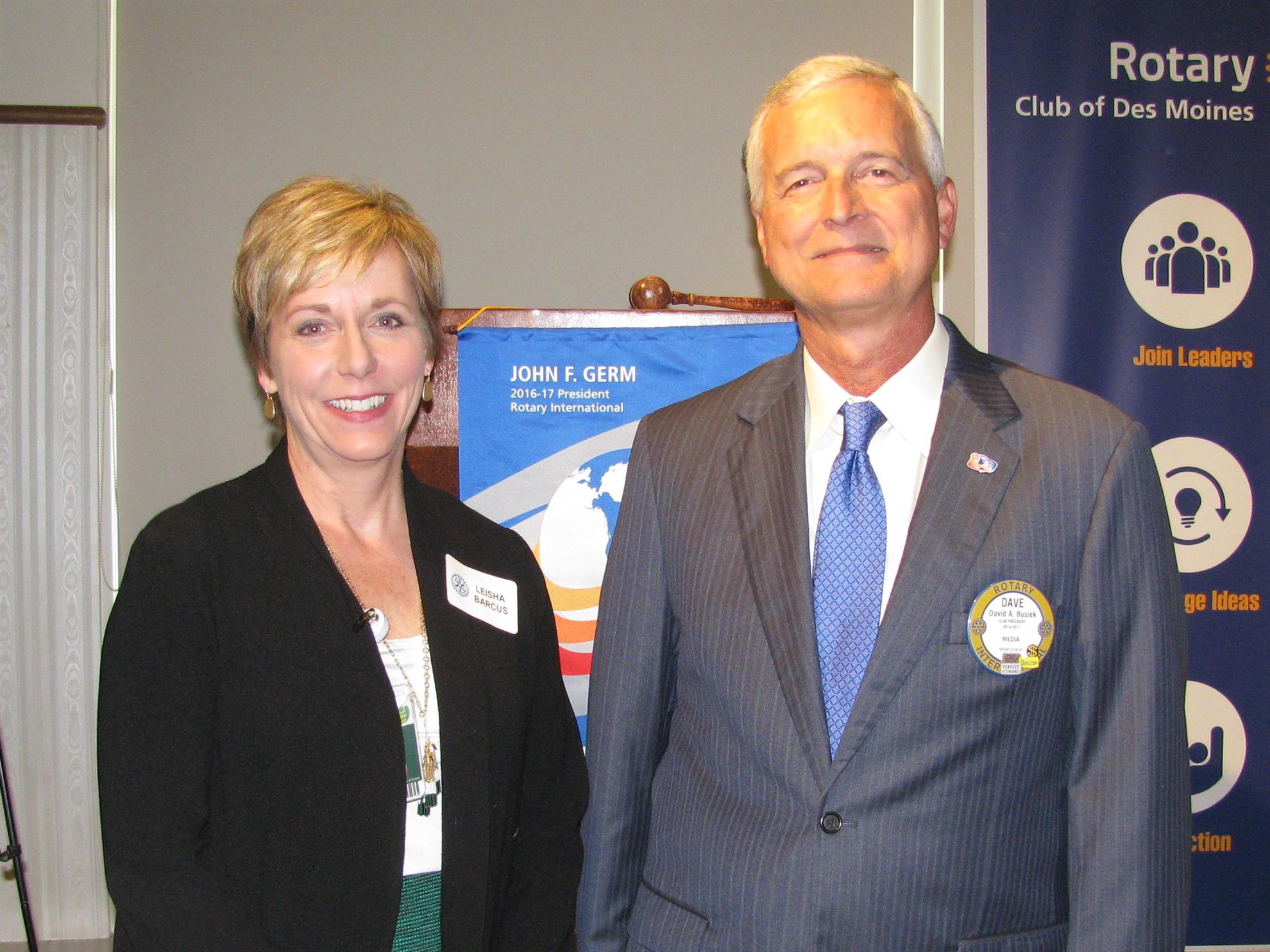 Leisha Barcus Mercy S Comfort Health Center For Women Rotary