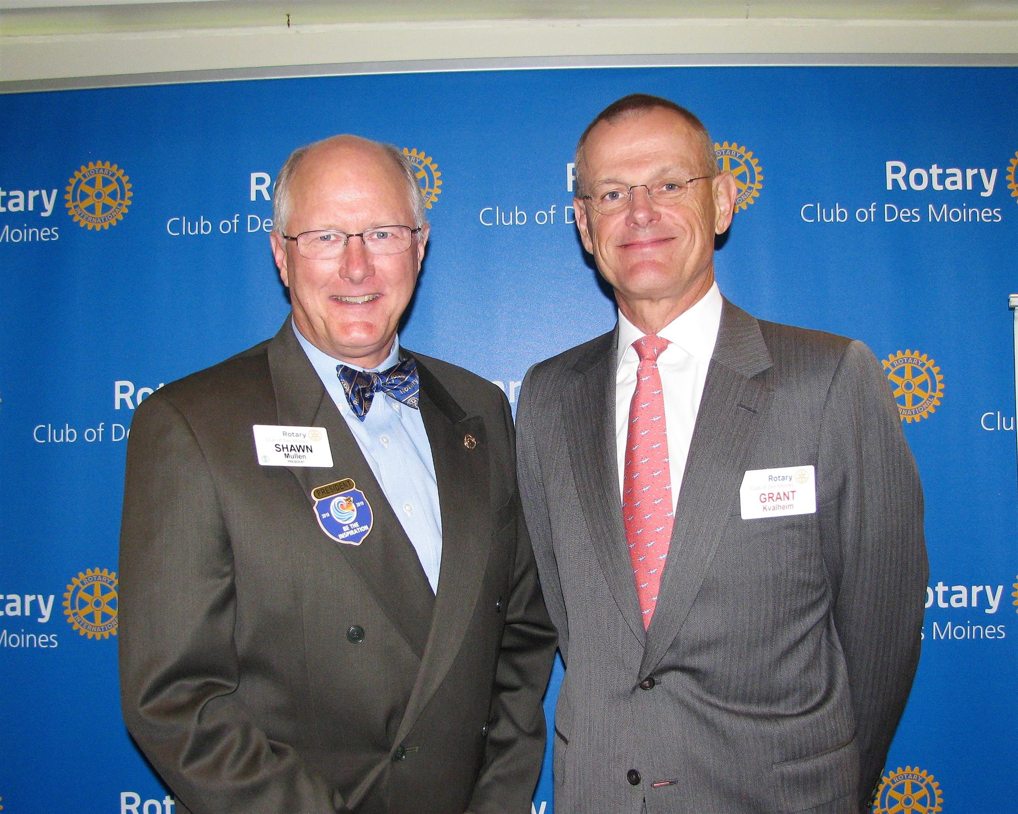 Grant Kvalheim, Athene USA | Rotary Club of Des Moines