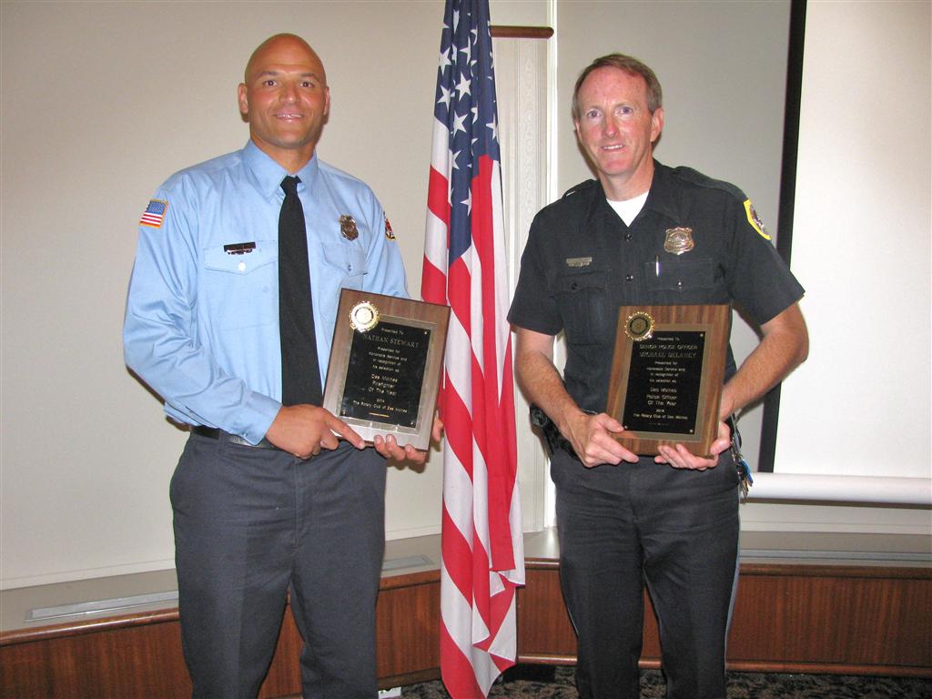 Police And Firefighter Of The Year Awards | Rotary Club Of Des Moines