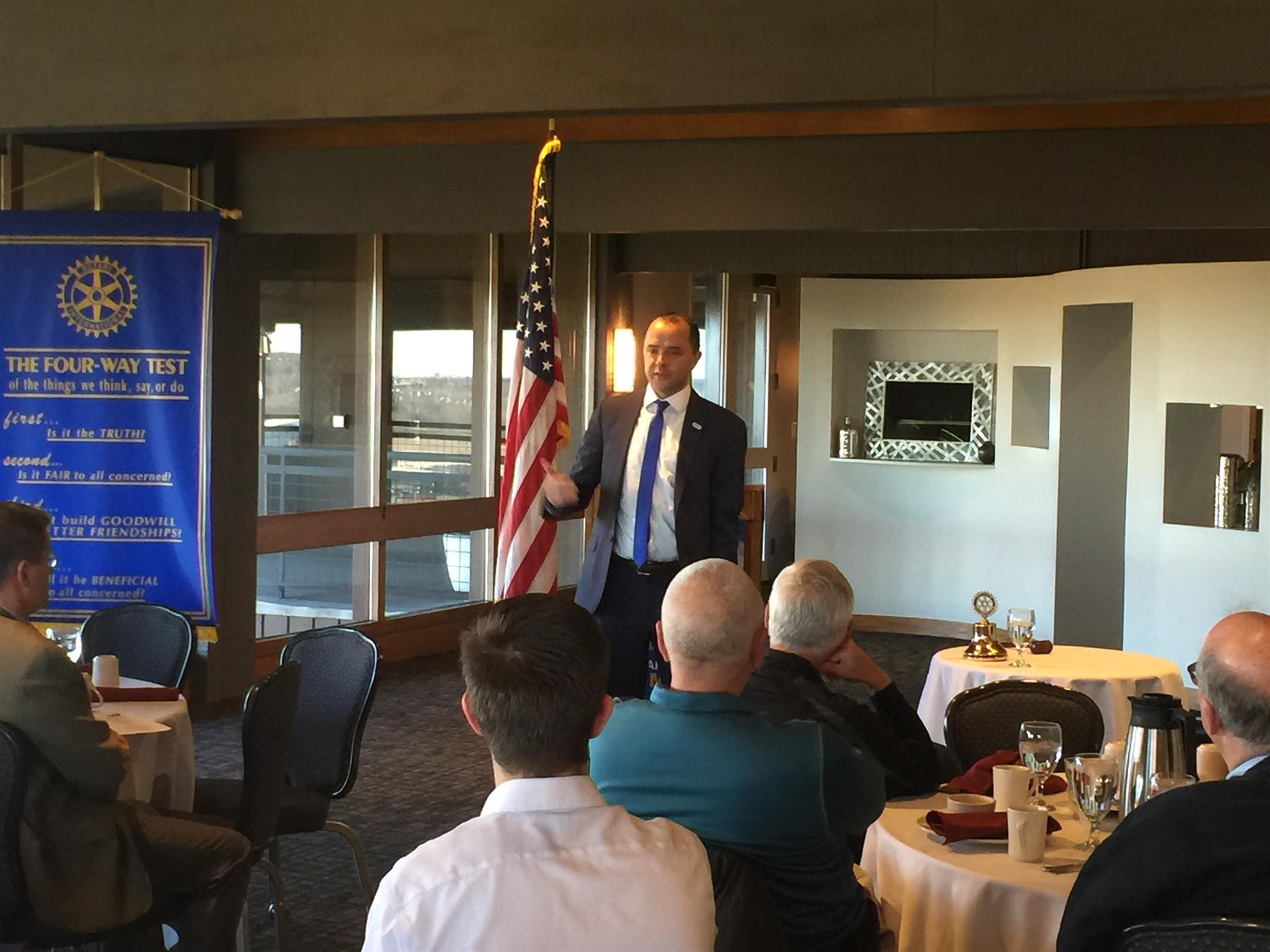 Drake Relays Director Blake Bolton, Program March 7 Johnston Rotary