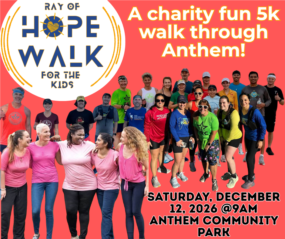 4th Annual Ray of Hope Walk For The Kids