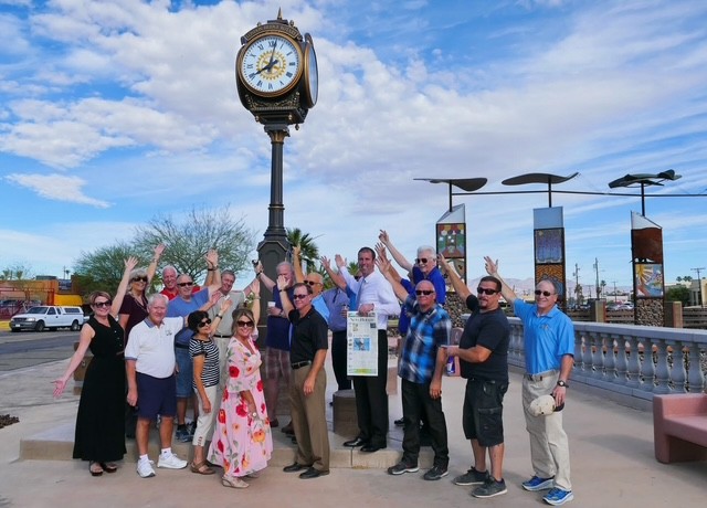 rotary clock LHC pima wash bridge