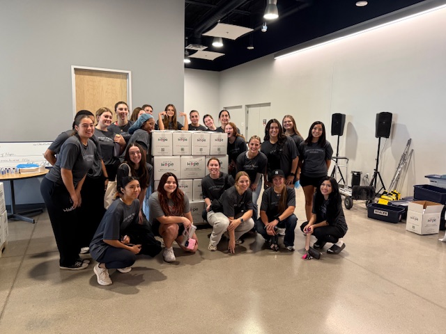 Ottawa University Women's Basketball Team MoH 25