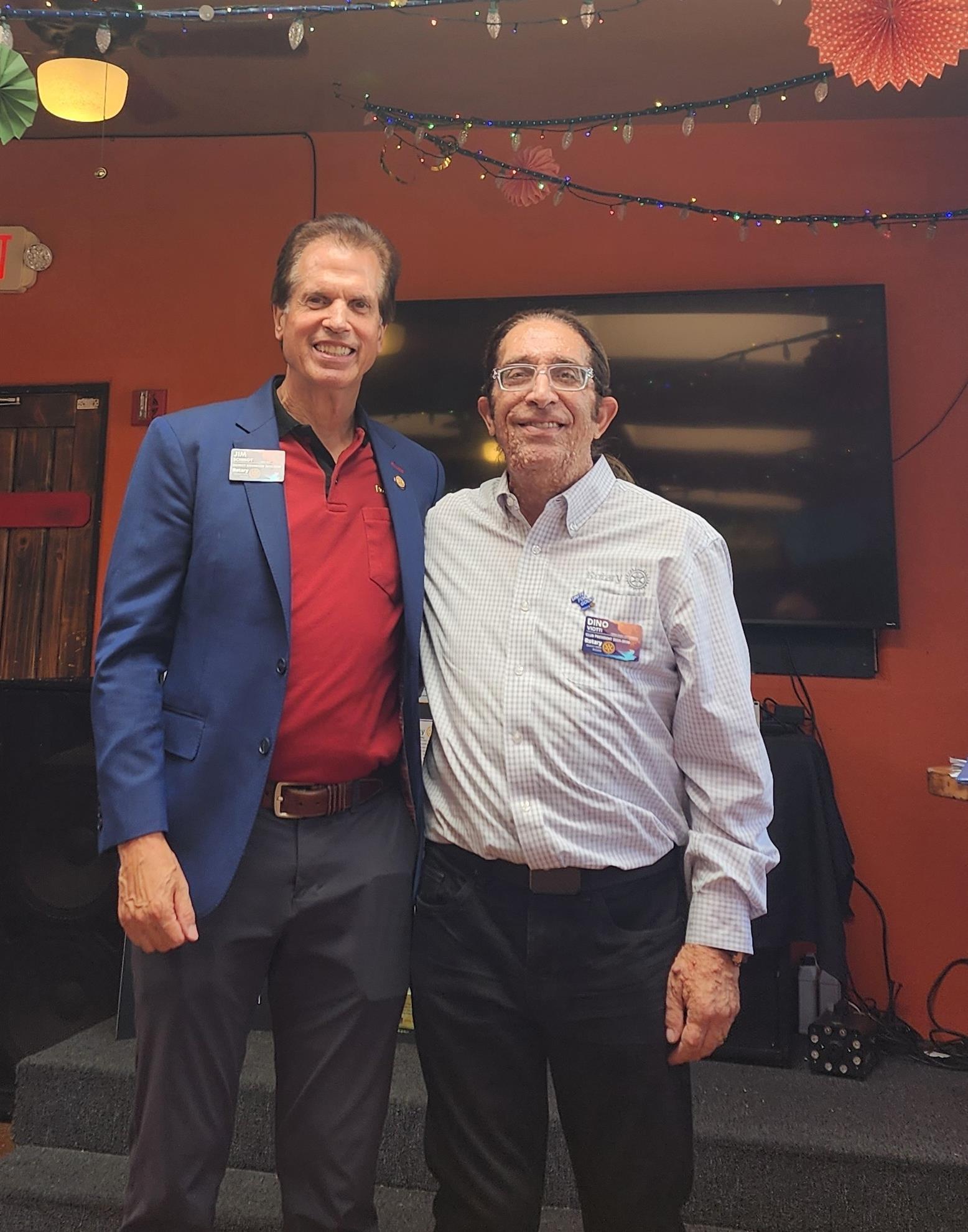 DG Jim Schmitt visit