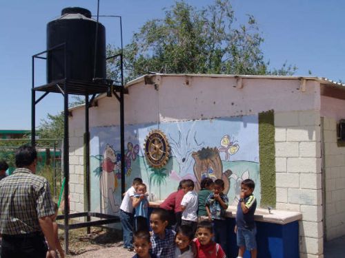 Agua Prieta School Gets Clean Water