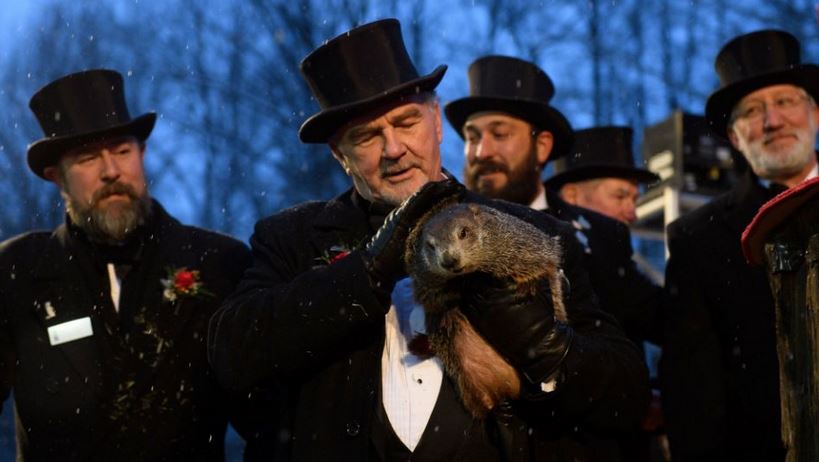 PUNXSUTAWNEY PHIL SEES HIS SHADOW | Rotary Club of Edina Morningside