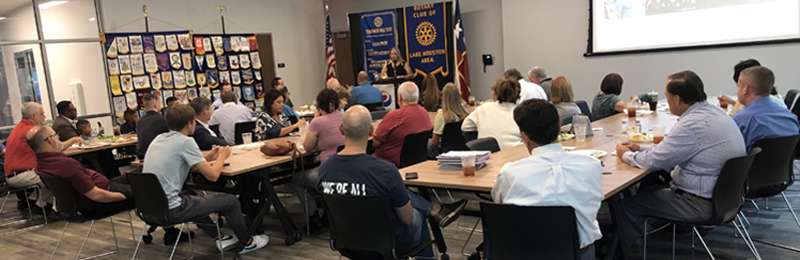 Rotary Club Audience