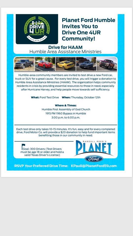 Planet Ford 59 >> Rotarians Supporting Humble Area Assistance Ministries At Planet Planet Ford 59 >> Rotarians Supporting Humble Area Assistance Ministries At Planet