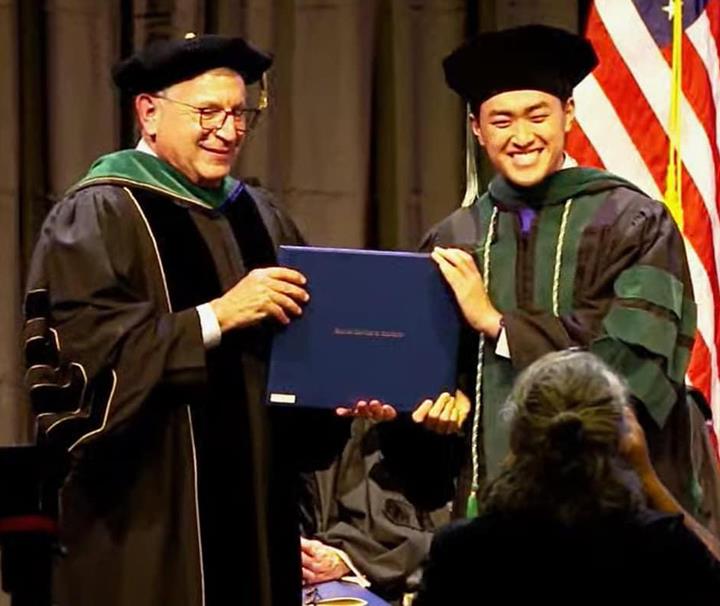 Global Scholar Dr. Chris Wong, new Baylor College of Medicine graduate ...