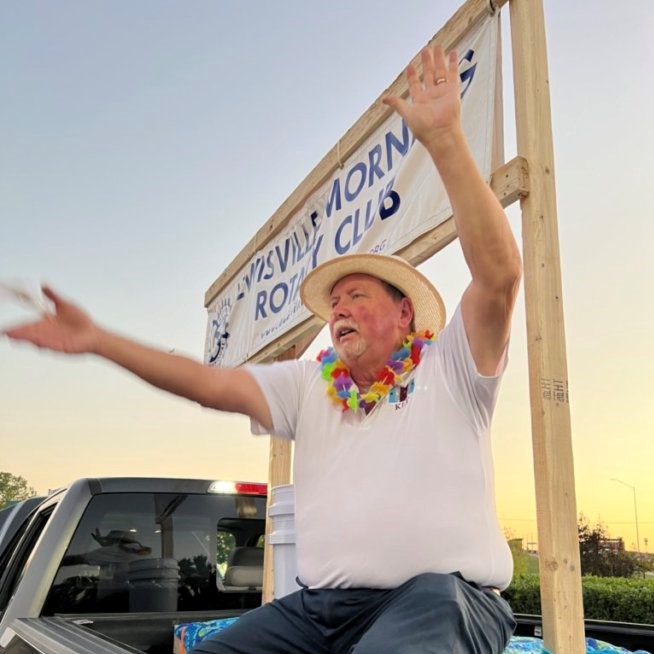 Lewisville Morning Rotary participates in the 2022 LHS