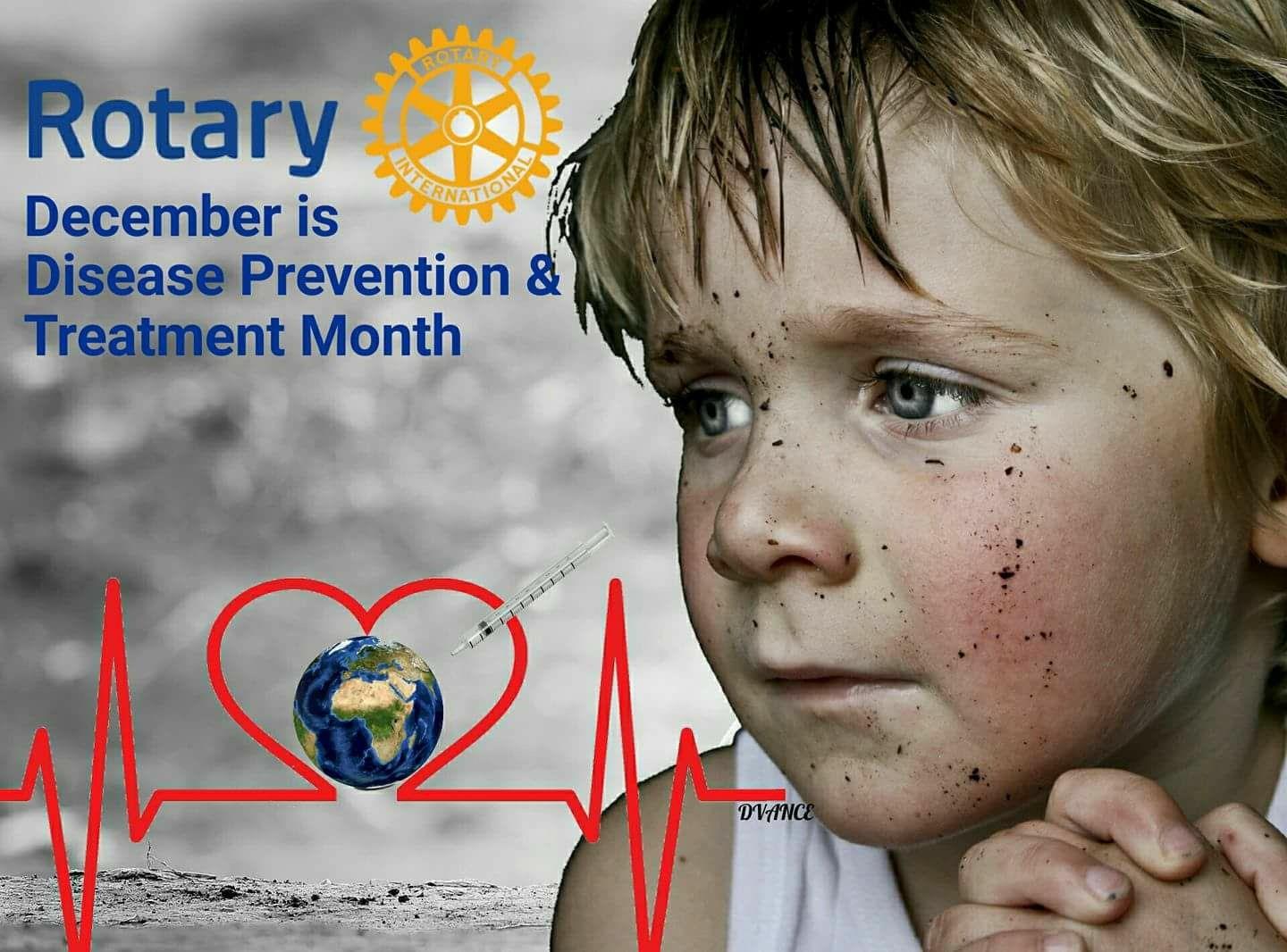 December Is Rotary Disease Prevention And Treatment Month Lewisville Morning Rotary Club