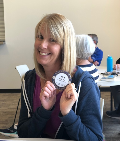 New Blue Badge Member! Rotary Club of KingstonNorth Kitsap