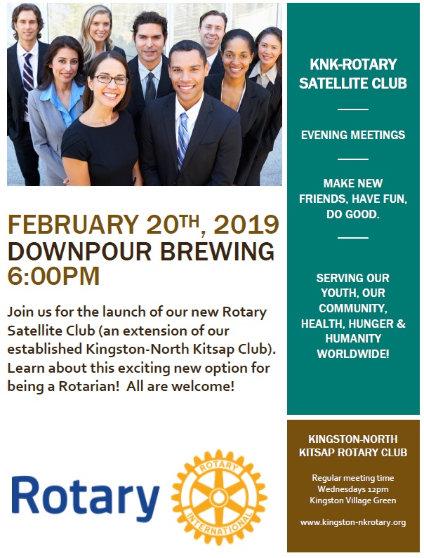 Satellite Club Meeting Rotary Club of KingstonNorth Kitsap