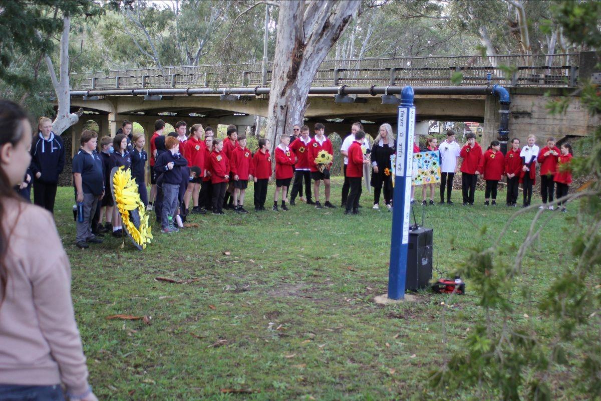 Peace Pole Ceremony for Ukraine 26/5/2022