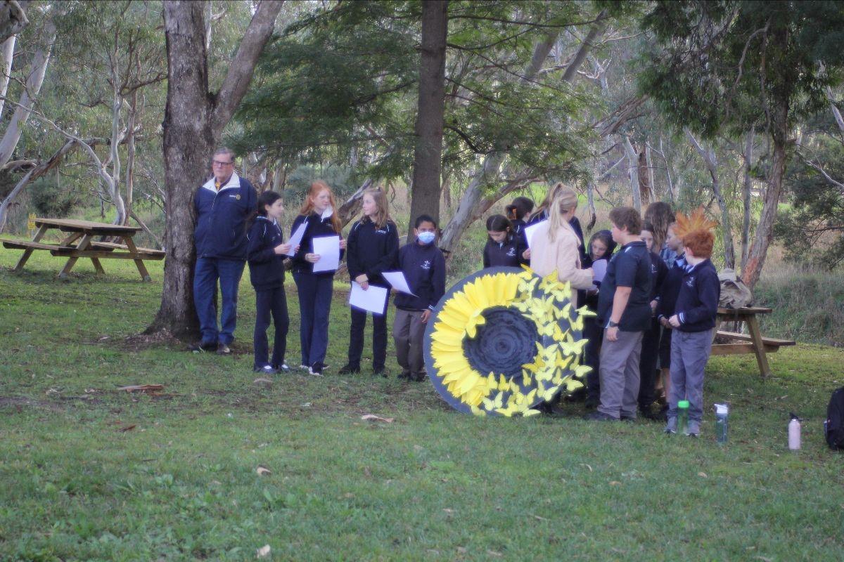 Peace Pole Ceremony for Ukraine 26/5/2022