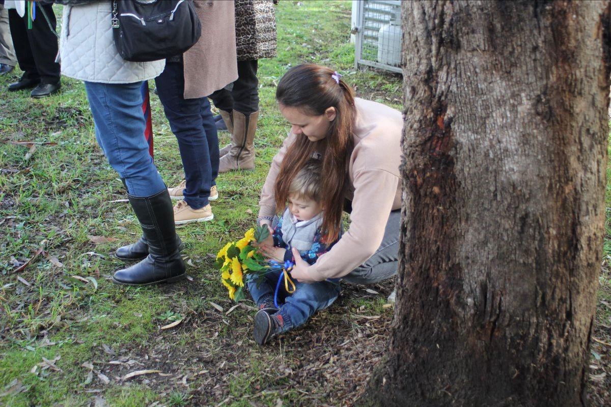 Peace Pole Ceremony for Ukraine 26/5/2022