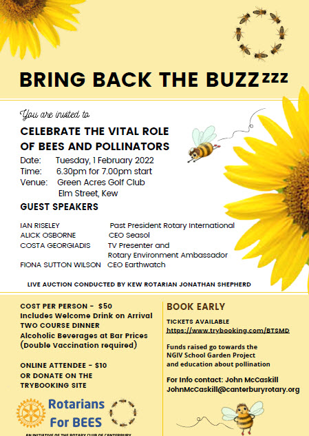 Bring Back The Buzz | Rotary Club of Highton