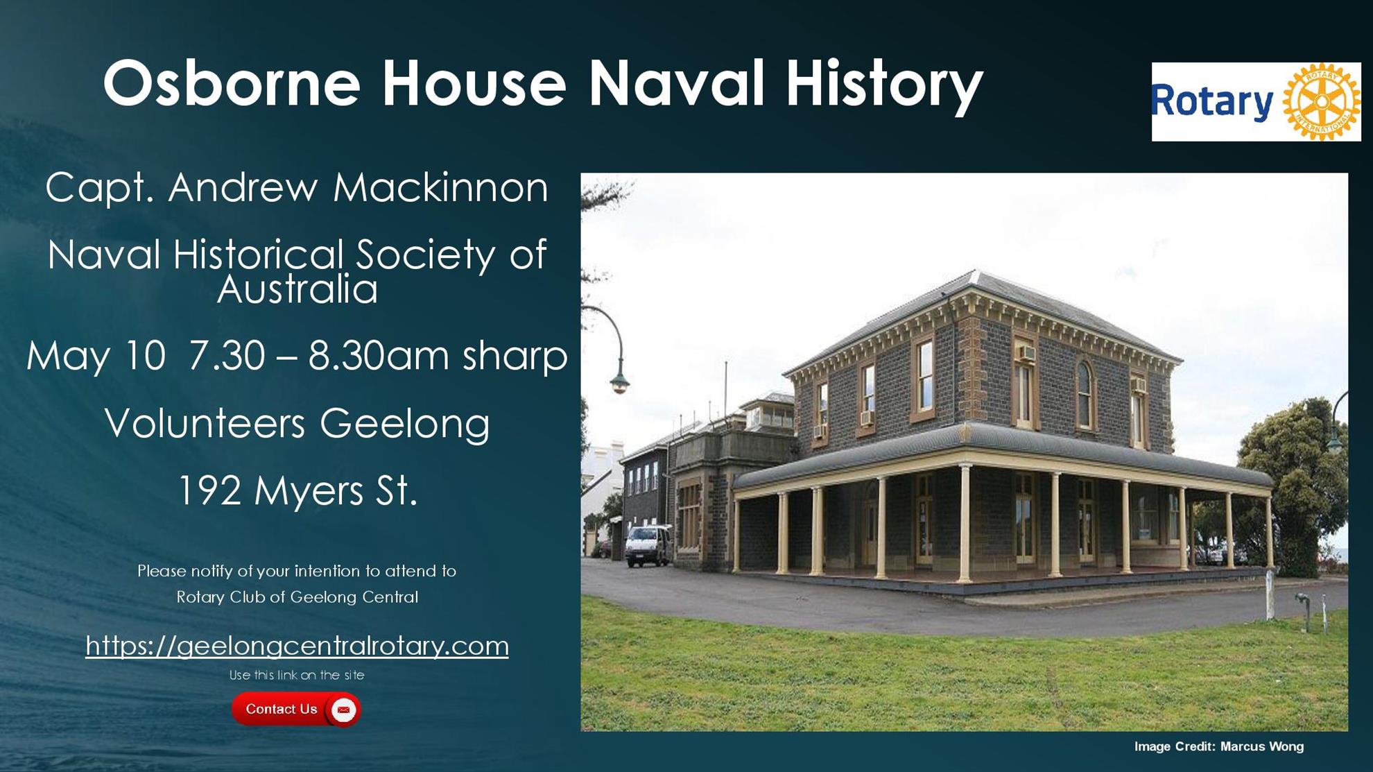 Osborne House Naval History | Rotary Club of Highton