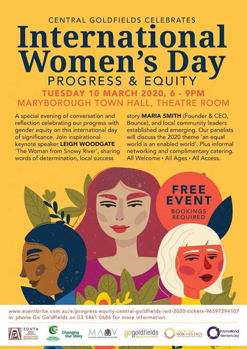 International Women's Day Invitation | Rotary Club of Maryborough
