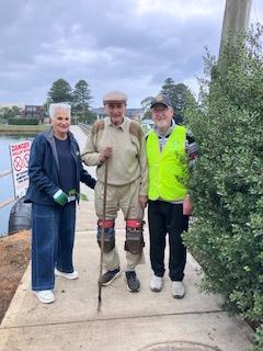 Diane Walker, Trafford Morgan-Payler and John Ellard