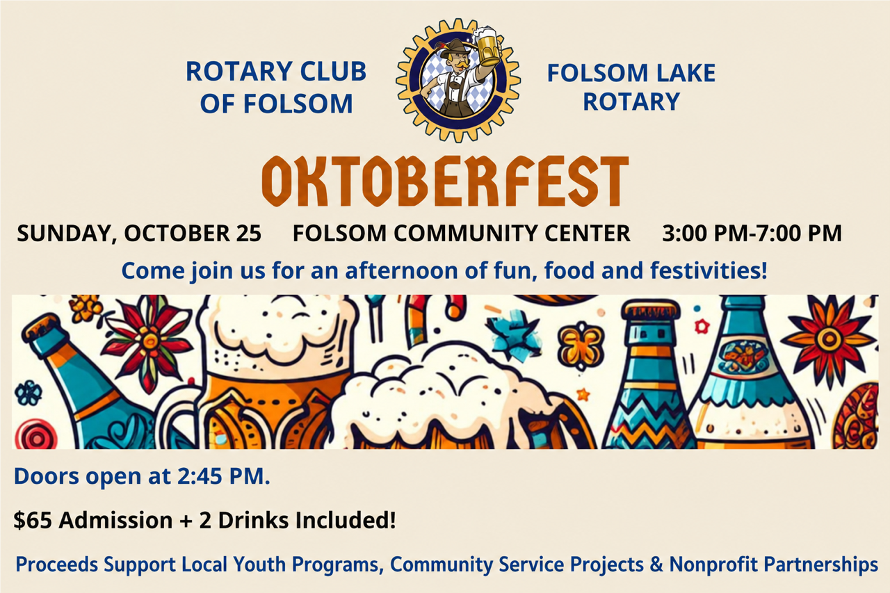 Rotary Club of Folsom's Oktoberfest 2026