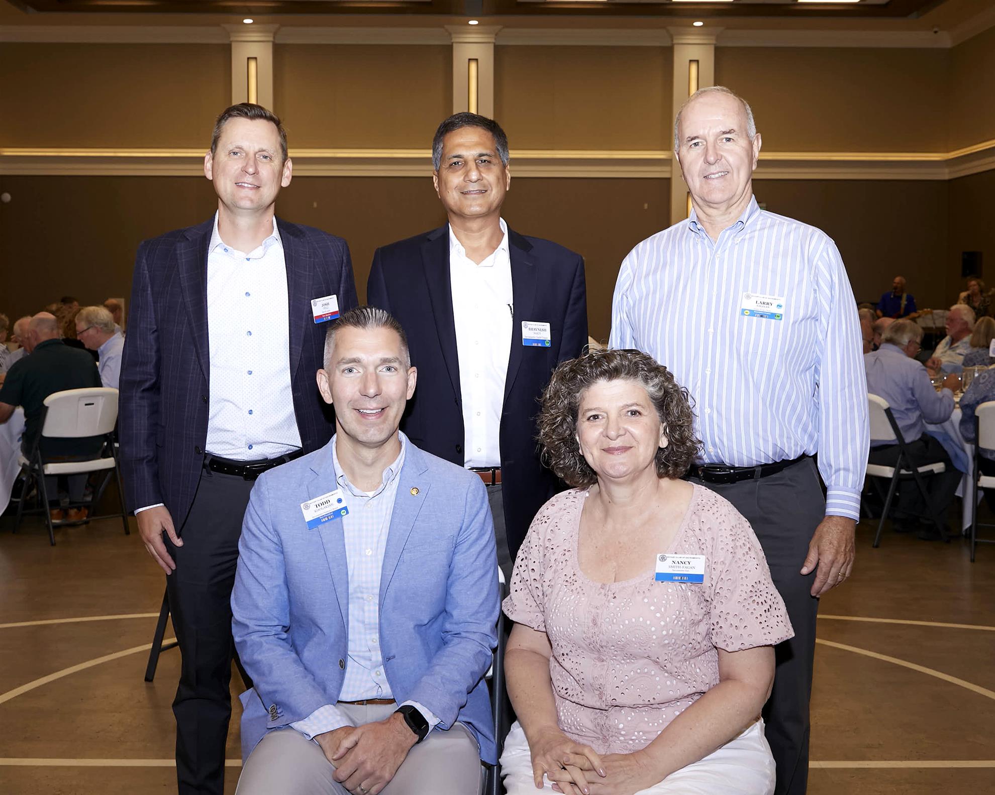 2025-2026 Foundation Trustees in attendance for the July 8th club meeting