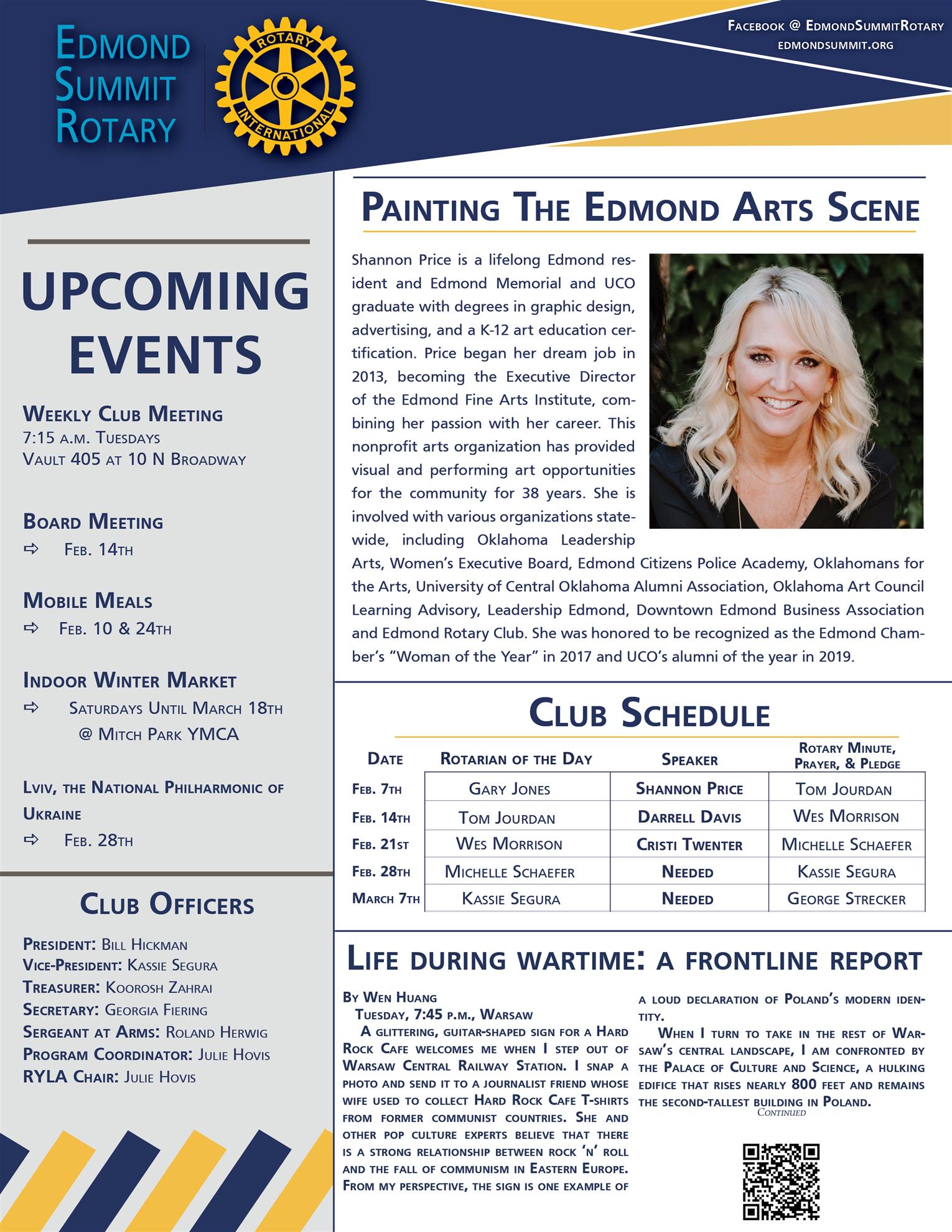Stories  Edmond Summit Rotary Club #51552