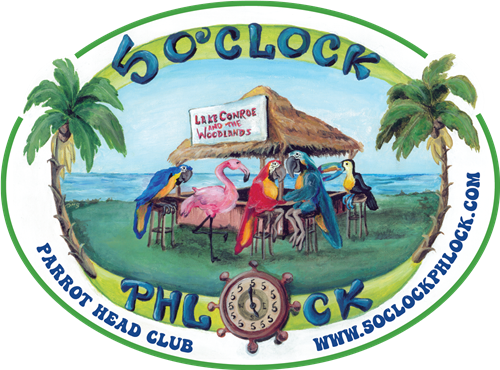5 O'Clock Phlock Parrot Head Club
