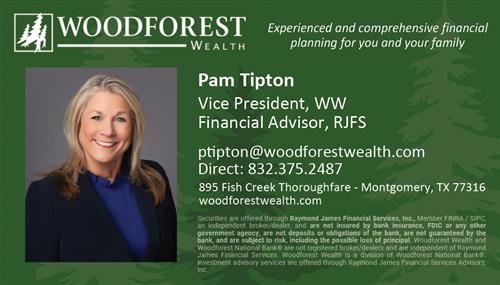 Tipton, Pam - Woodforest Investment