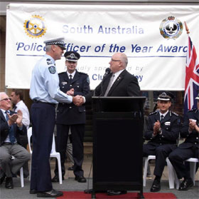 South Australia Police Officer of the Year 2012 - Sergeant John Illingworth