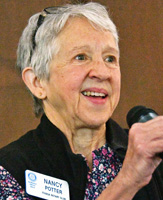 Nancy Potter; photo Mike Brown