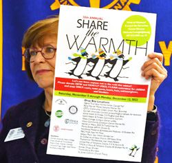 Share the Warmth; photo Mike Brown