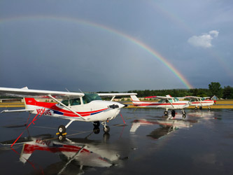EHFC Cessnas; photo Larry Baum