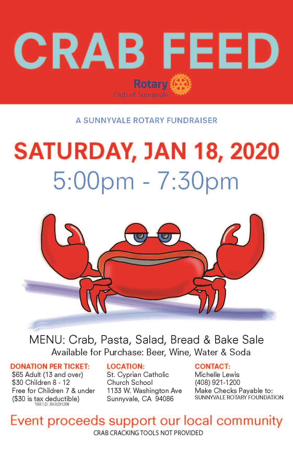 CRAB FEED | Rotary Club of Sunnyvale