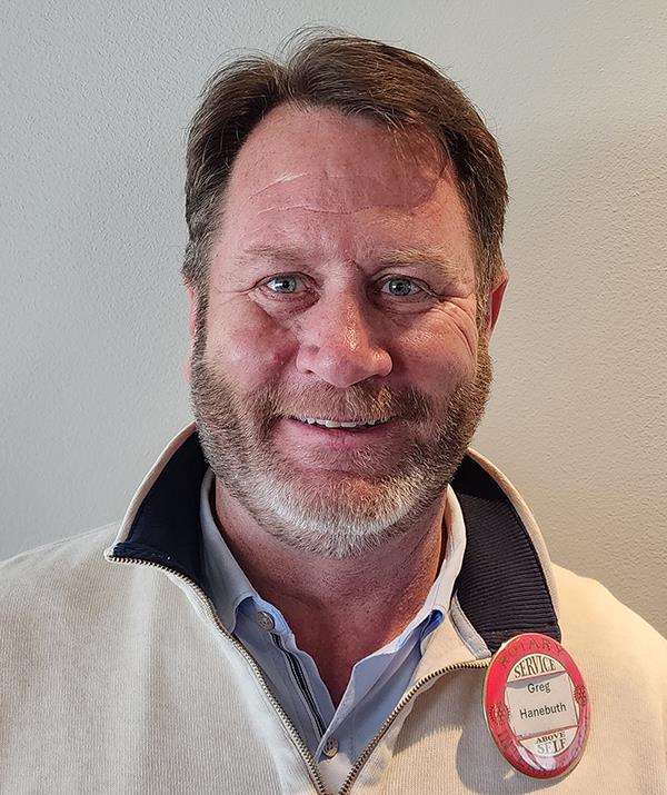 Greg Hanebuth Joins Club | Rotary Club of Denver Southeast