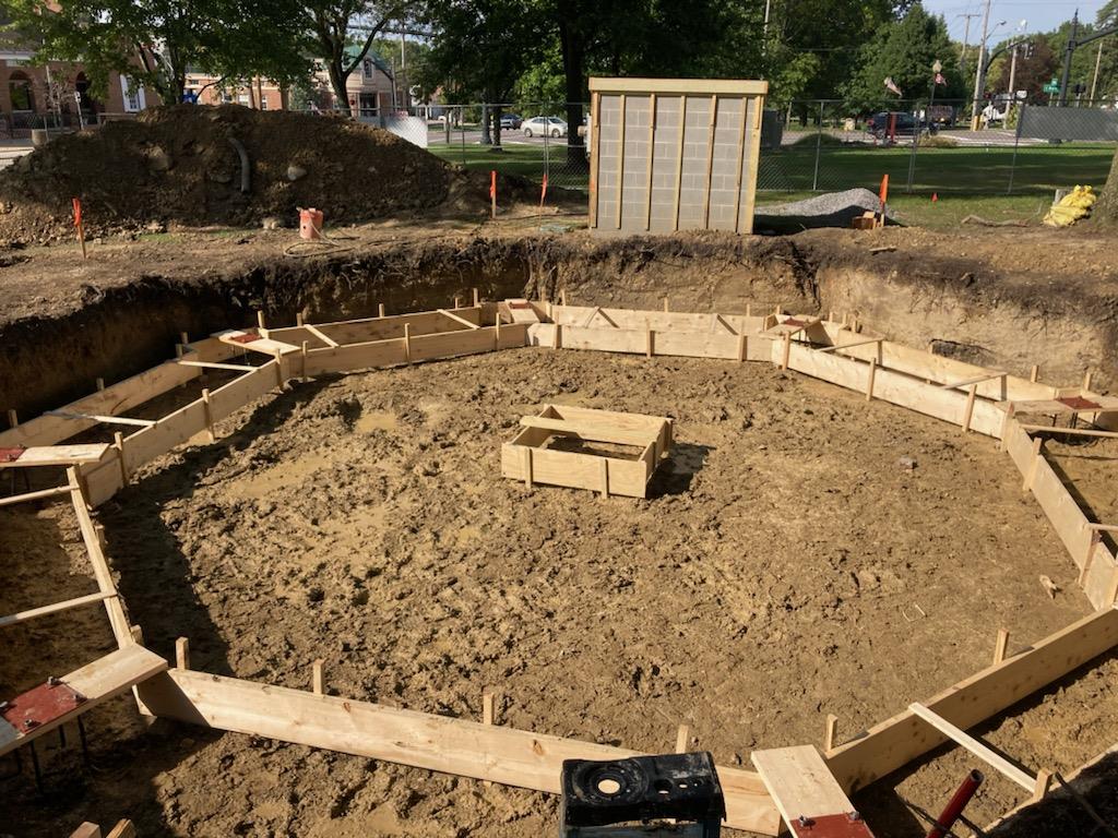 New Gazebo Project Nearing Completion | Rotary Club of Canfield