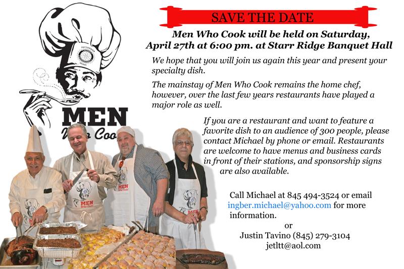 Men Who Cook | Rotary Club of Patterson