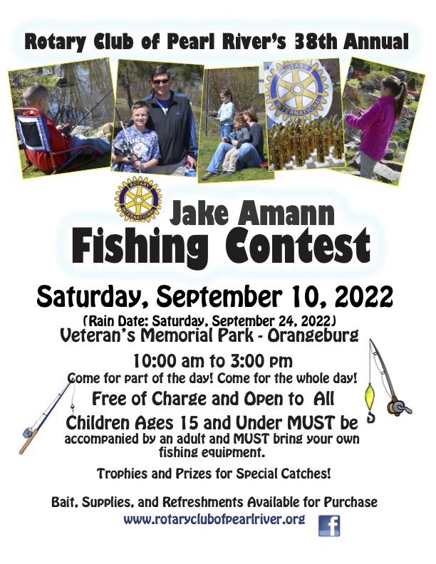 Jake Amann Fishing Contest | Rotary Club of Pearl River