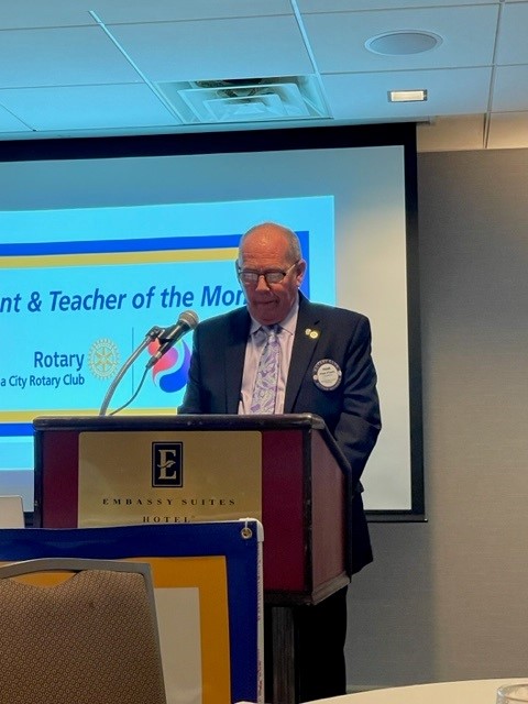 Frank O'Leary Presentation of Student and Teacher of the Month