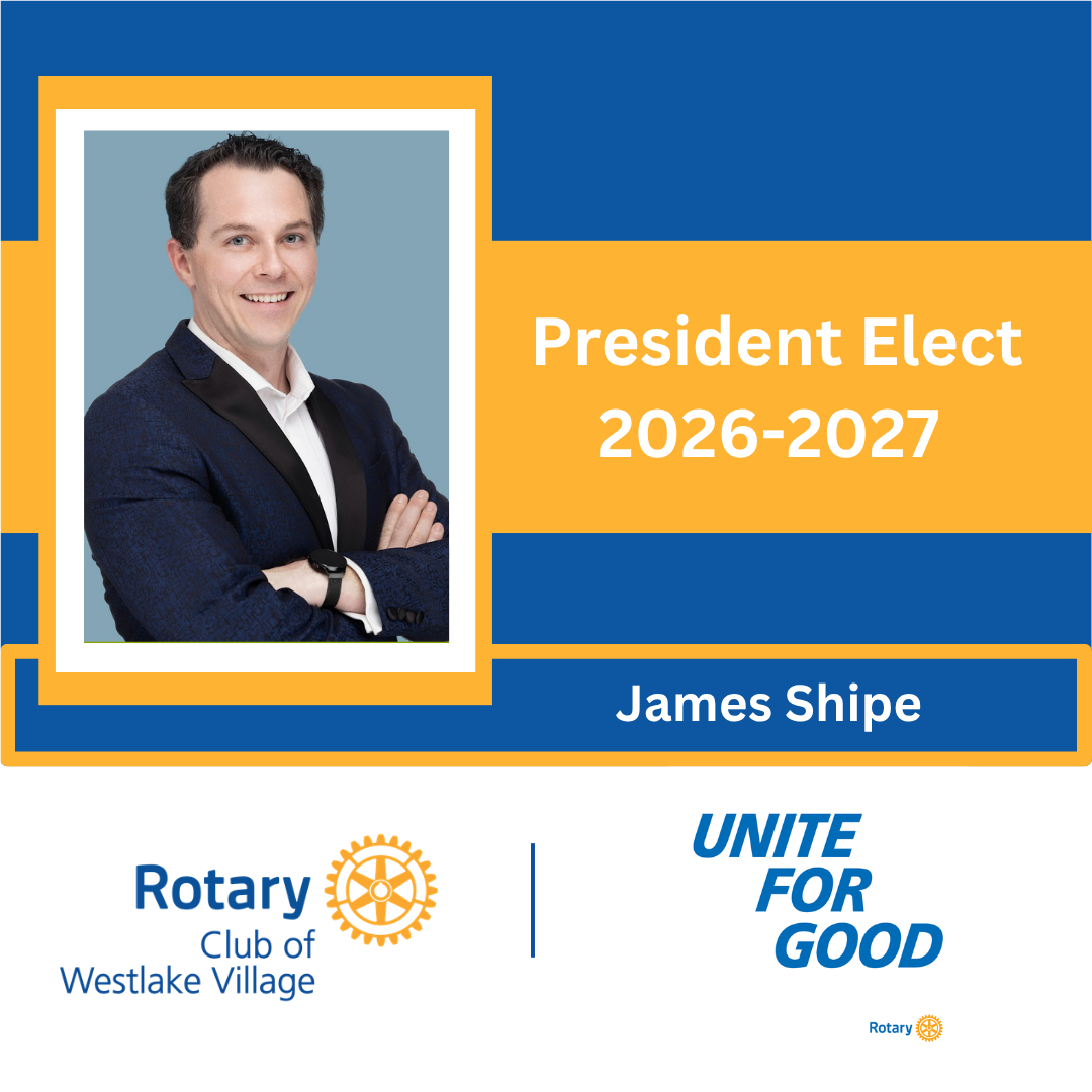 James Shipe, President Elect 2026-2027