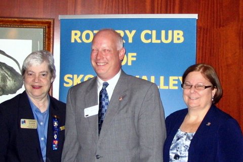 Left to right are: Governor Sarah, President Ross and AG Nancy